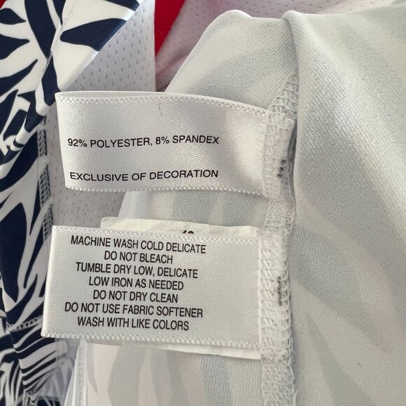 Cutter & Buck Women's Dry Tec Jacket, Hood, Pockets, Blue/White, Size L - Picture 7 of 9